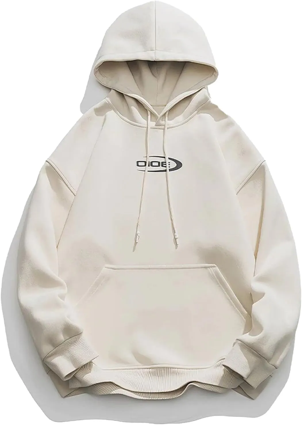Aelfric Eden Graphic Hoodies for Men Letter Printed Hoodie Sweatshirt Oversized Streetwear Hooded Pullover