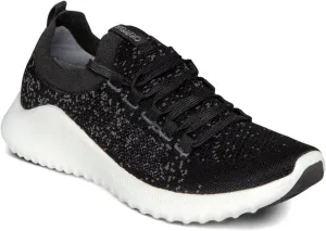 Aetrex Women's Carly Orthopedic Arch Support Knit Sneakers for Women- Plantar Fasciitis Relief Women Sneakers W/ Lace Up