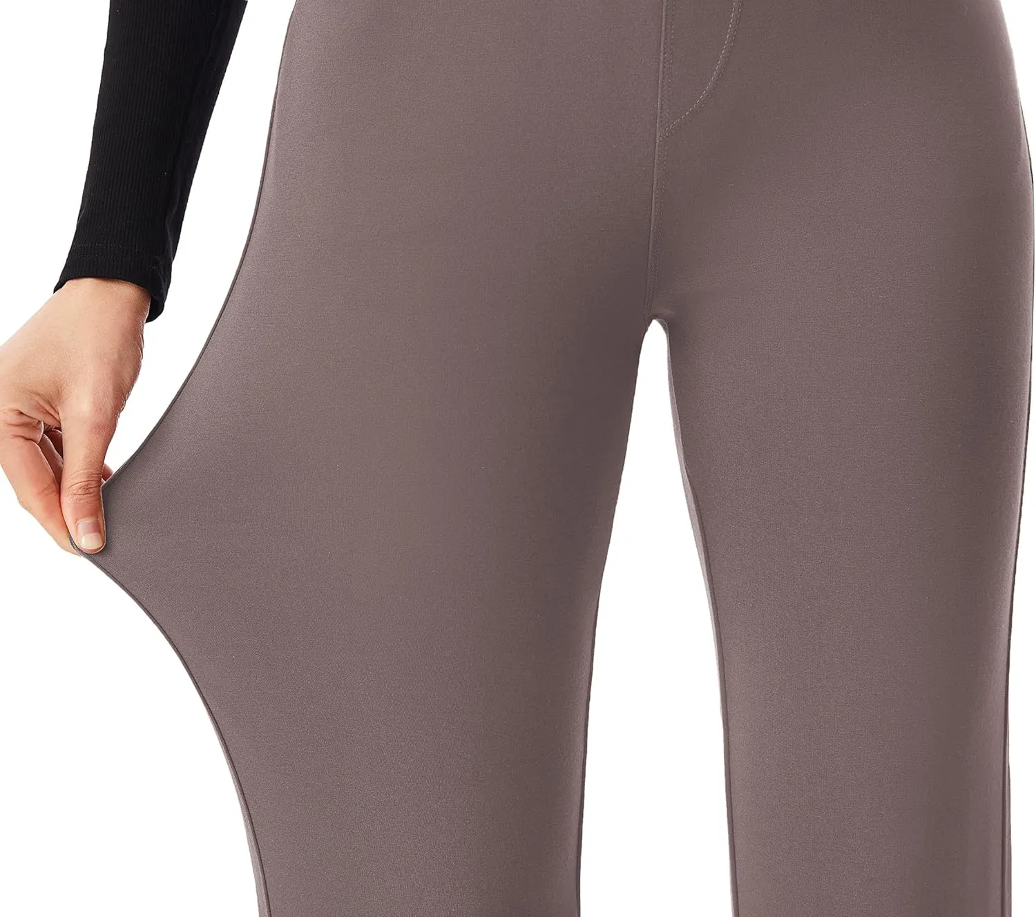 AFITNE Women's Yoga Dress Pants 2025 Spring Stretchy Work Slacks Straight Leg Business Office Casual Pants