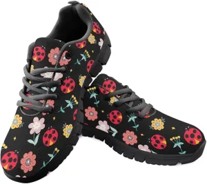 AmzPrint Women Men Shoes for Bike Work Nursing Restaurants Walking Sneakers White Sole Running Shoes for Women Men Sneakers