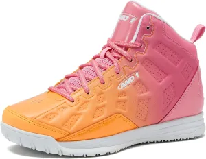 AND1 Showout Girls & Boys Basketball Shoes Kids, Boys High Top Sneakers, Youth Size 1 to 7 Kids Basketball Shoes Boys