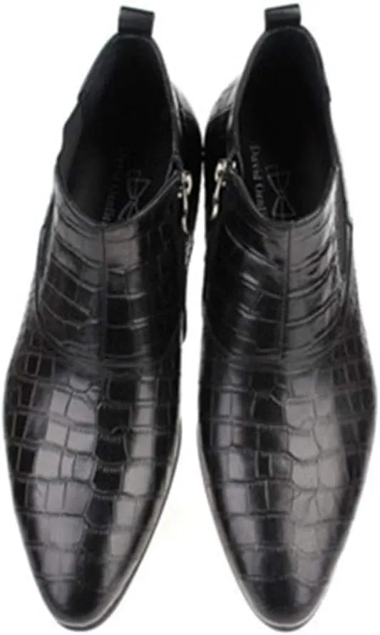Ankle Boots For Men Mens Wine Low Heel Chelsea Boots Office Club Holiday For Business The First Layer Of Cowhide