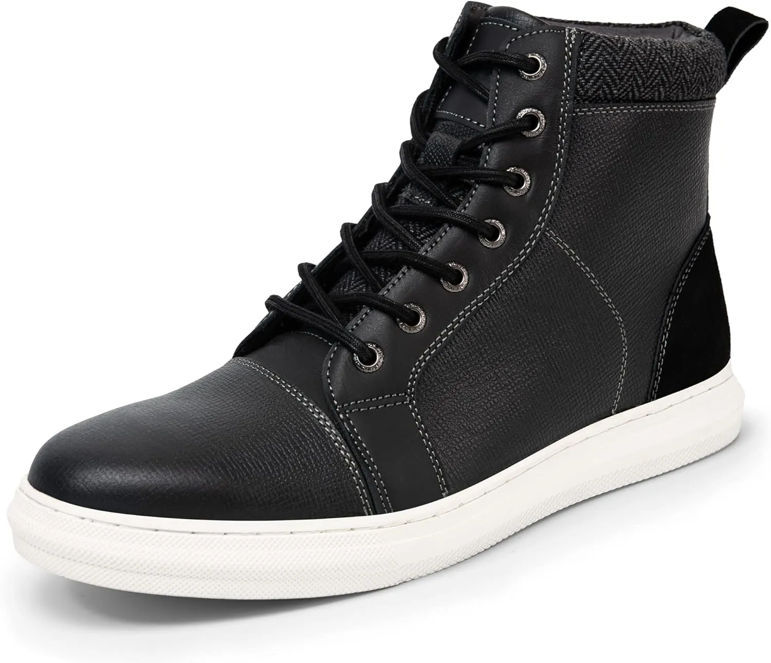 Arkbird Casual Sneaker Shoes, Lace-up Leather Chukka Boots for Men