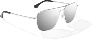 Bajio Snipes – Polarized Aviator – Glass & Poly Lenses – Stainless Frame – Large Fit • Medium Wrap – with LAPIS Tech