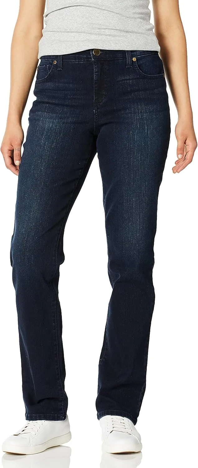Bandolino Women's Mandie Signature Fit 5 High Rise Jean Petite