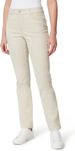 Bandolino Women's Mandie Signature Fit High Rise Straight Leg Jean