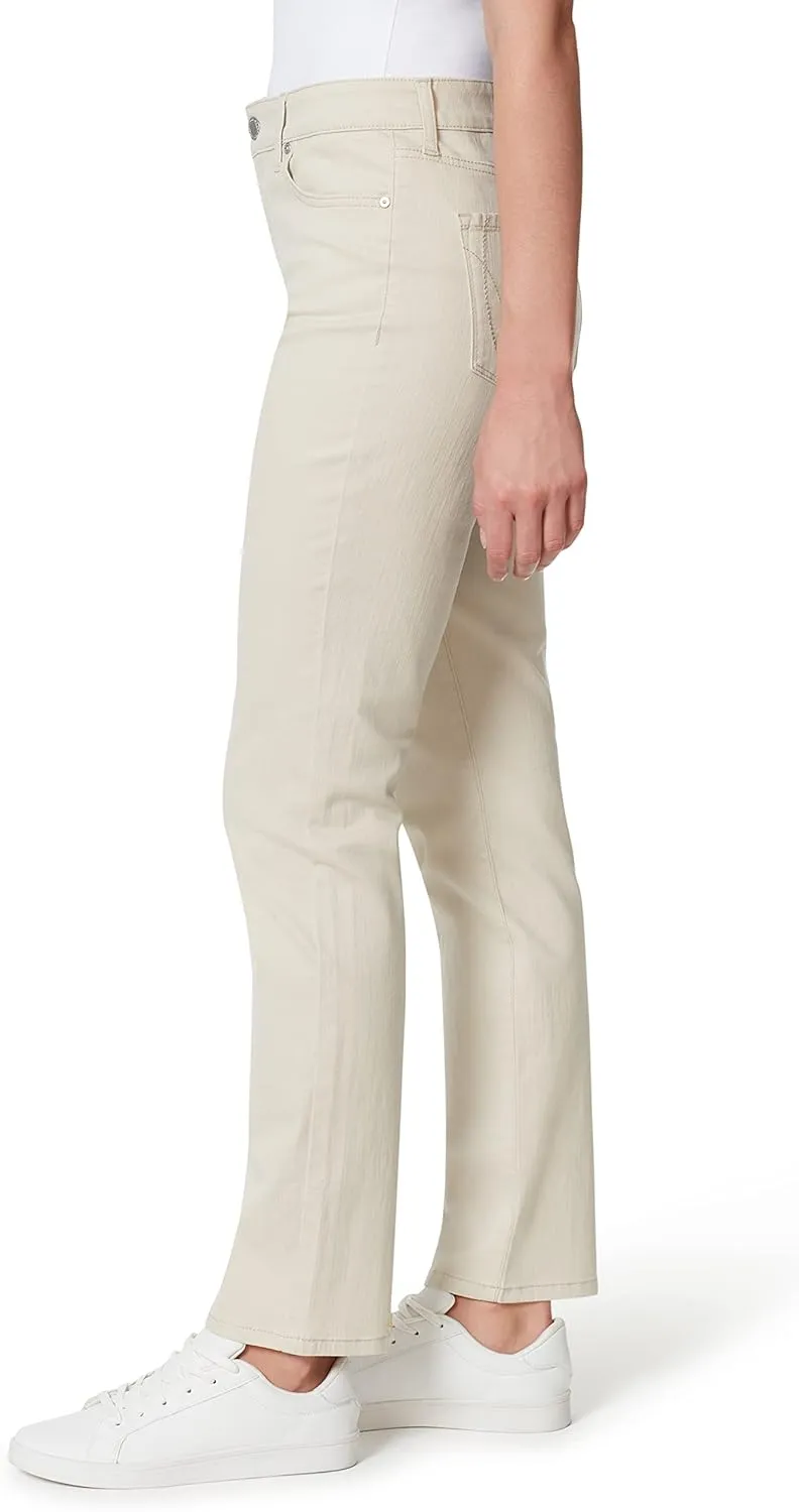 Bandolino Women's Mandie Signature Fit High Rise Straight Leg Jean