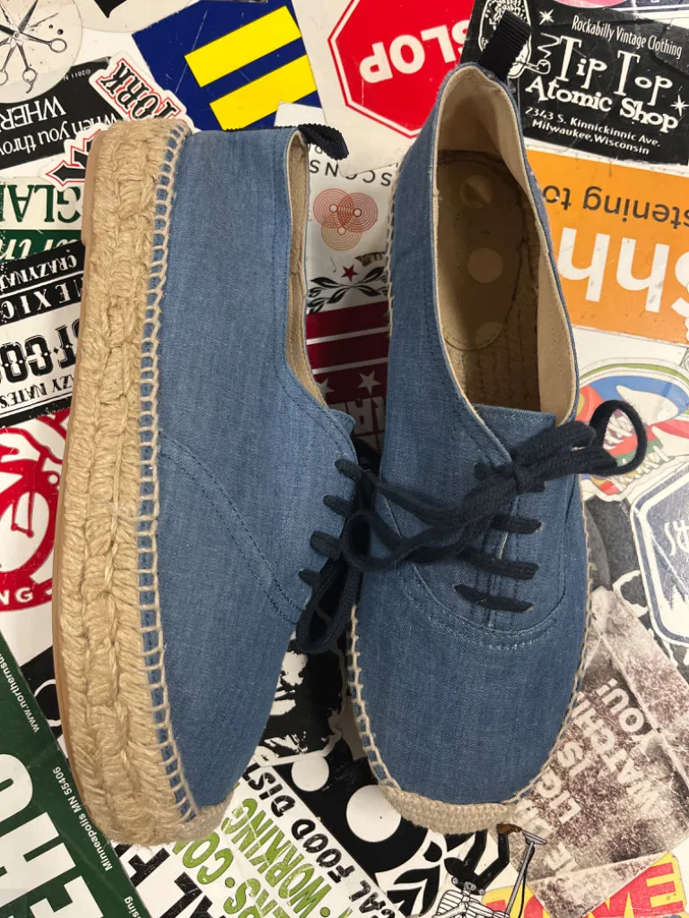 BODEN LACED ESPADRILLES (org$120)