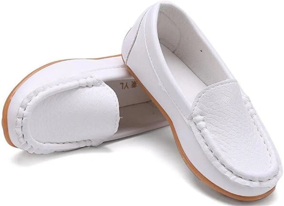Boy's Girl's Slip-on Loafer Flats Casual Oxford Shoes Soft Sole Baby Shoes