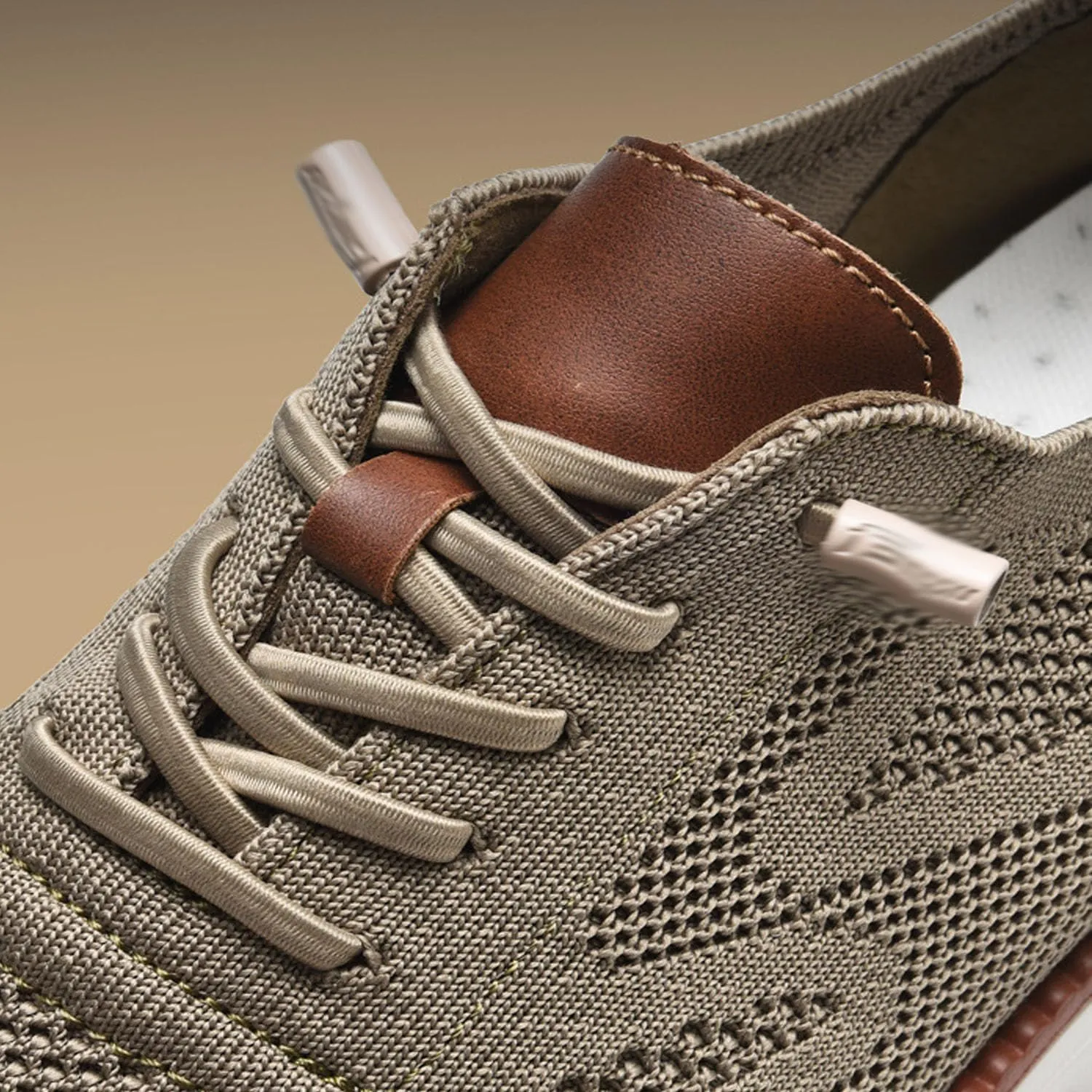 Breeze Men's Urban Ultra Comfortable Mesh Dress Sneakers - Business Casual Walking Shoes (Khaki, 11)