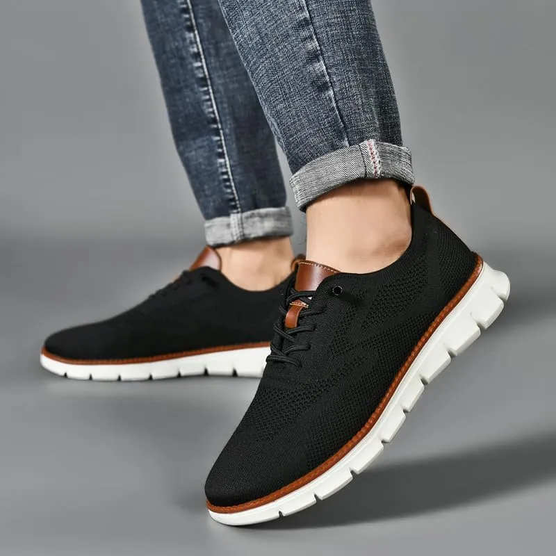 Breeze Shoes for Men Oxfords Lace-Up Lightweight Casual Walking Comfortable Dress wearbreeze Breeze Urban Shoes