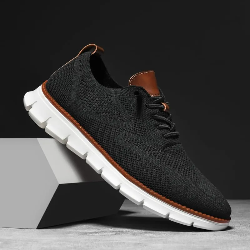 Breeze Shoes for Men Oxfords Lace-Up Lightweight Casual Walking Comfortable Dress wearbreeze Breeze Urban Shoes