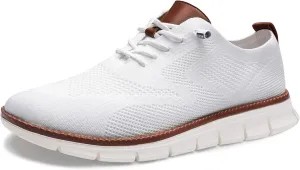 Breeze Shoes for Men,Business Casual Shoes Mens,Comfortable Breeze Urban Shoe for Men,Oxfords Mesh Dress Sneakers,Breathable Upper Wearbreeze Footwear,Lace-Up Lightweight Tennis Walking Shoe
