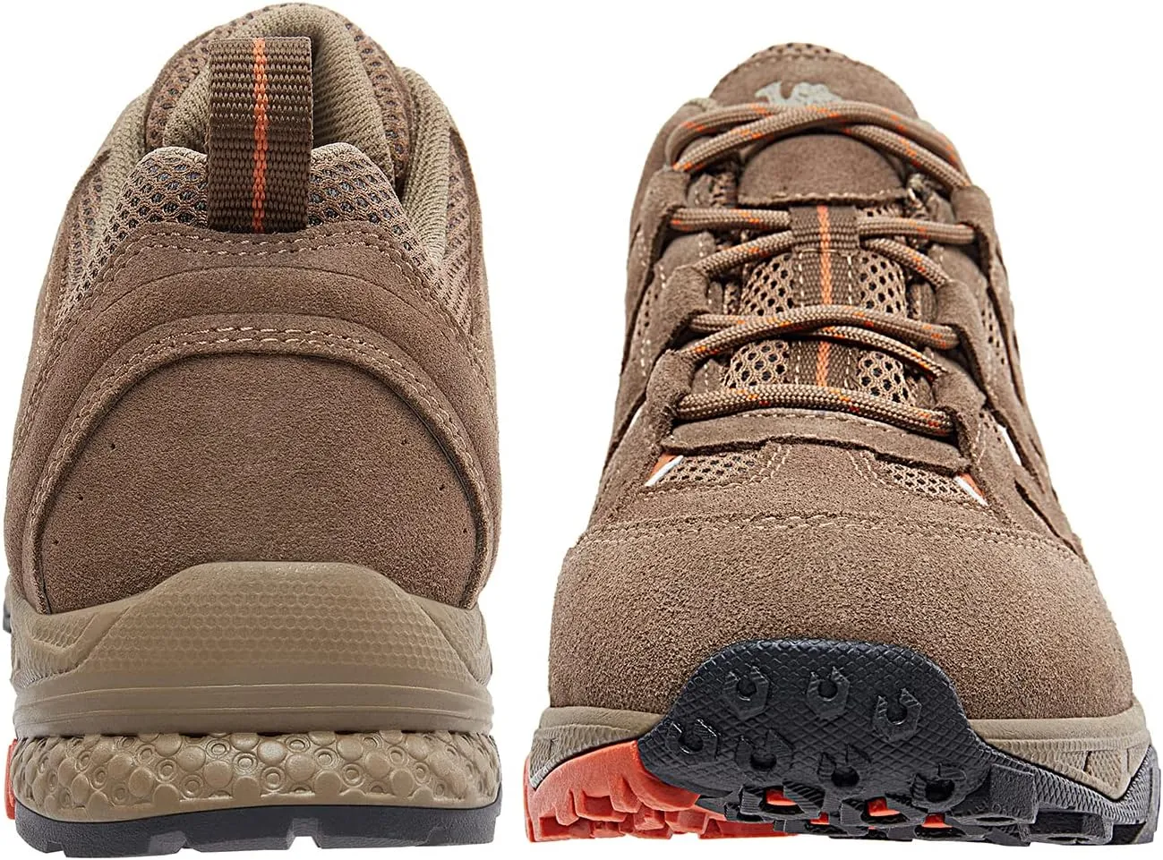 CAMEL CROWN Men's Hiking Shoes Leather Low Top Sneakers Lightweight for Outdoor Trailing Trekking Walking