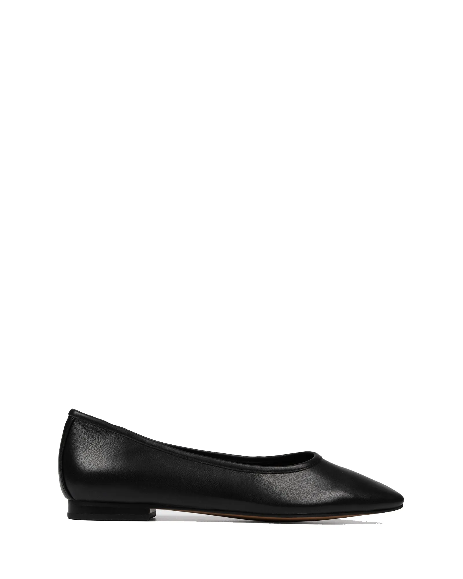 Camila Black Flats for Women