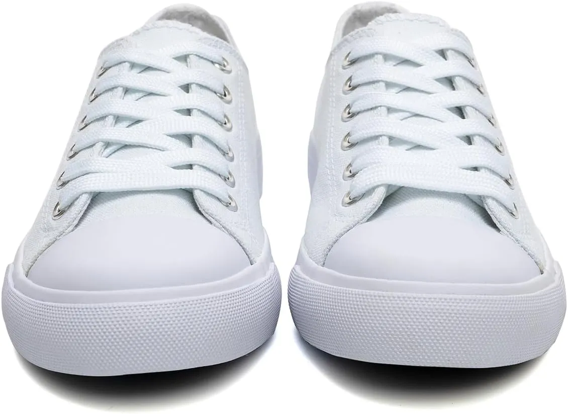 Canvas Shoes for Women Casual Low Top Sneakers Fashion Womens Tennis Shoes for Everyday Wear