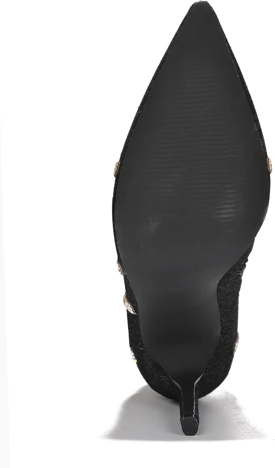Cape Robbin Hidenim Rhinestone Thigh High Stiletto Boots (Hidenim)