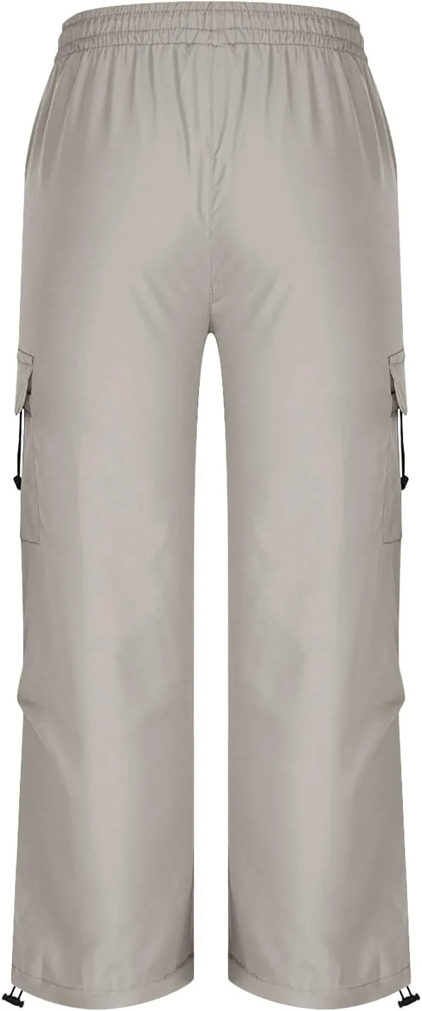 Cargo Pants for Men Baggy Big and Tall Trendy Casual Parachute Pant Harem Joggers Loose Fit with Multi Pocket Streetwear