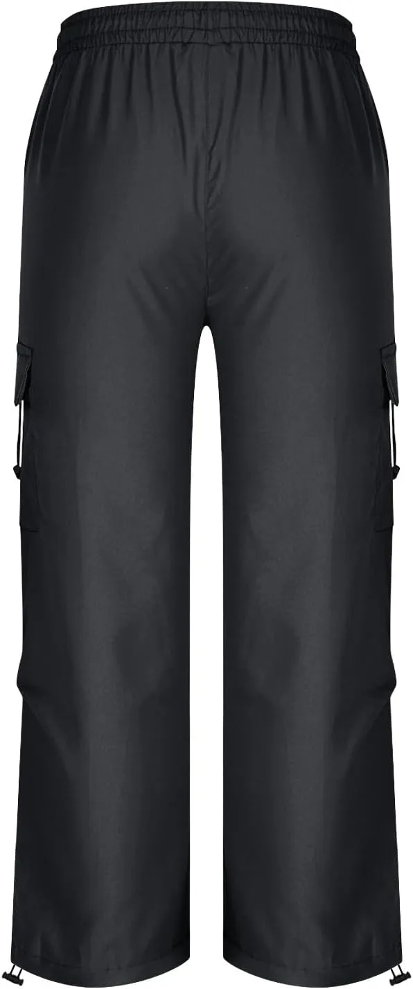 Cargo Pants for Men Baggy Big and Tall Trendy Casual Parachute Pant Harem Joggers Loose Fit with Multi Pocket Streetwear