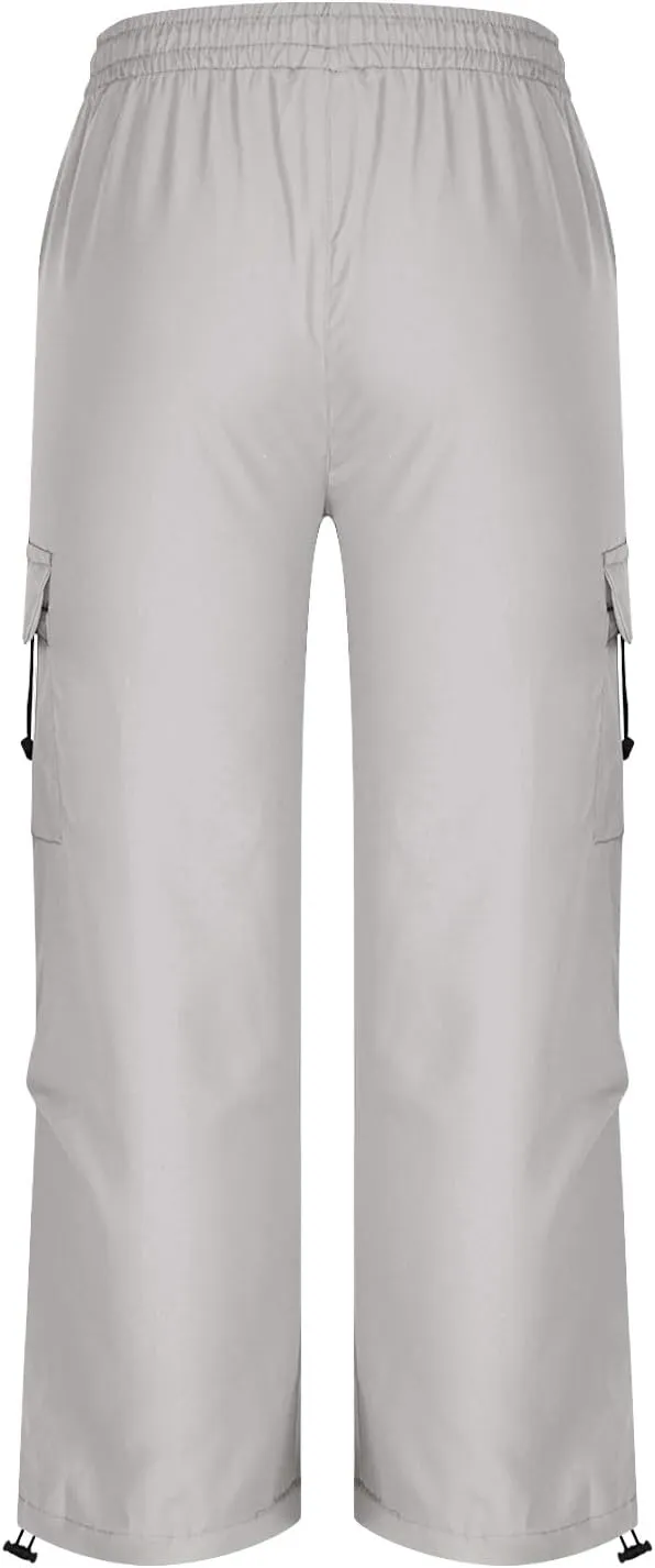 Cargo Pants for Men Baggy Big and Tall Trendy Casual Parachute Pant Harem Joggers Loose Fit with Multi Pocket Streetwear