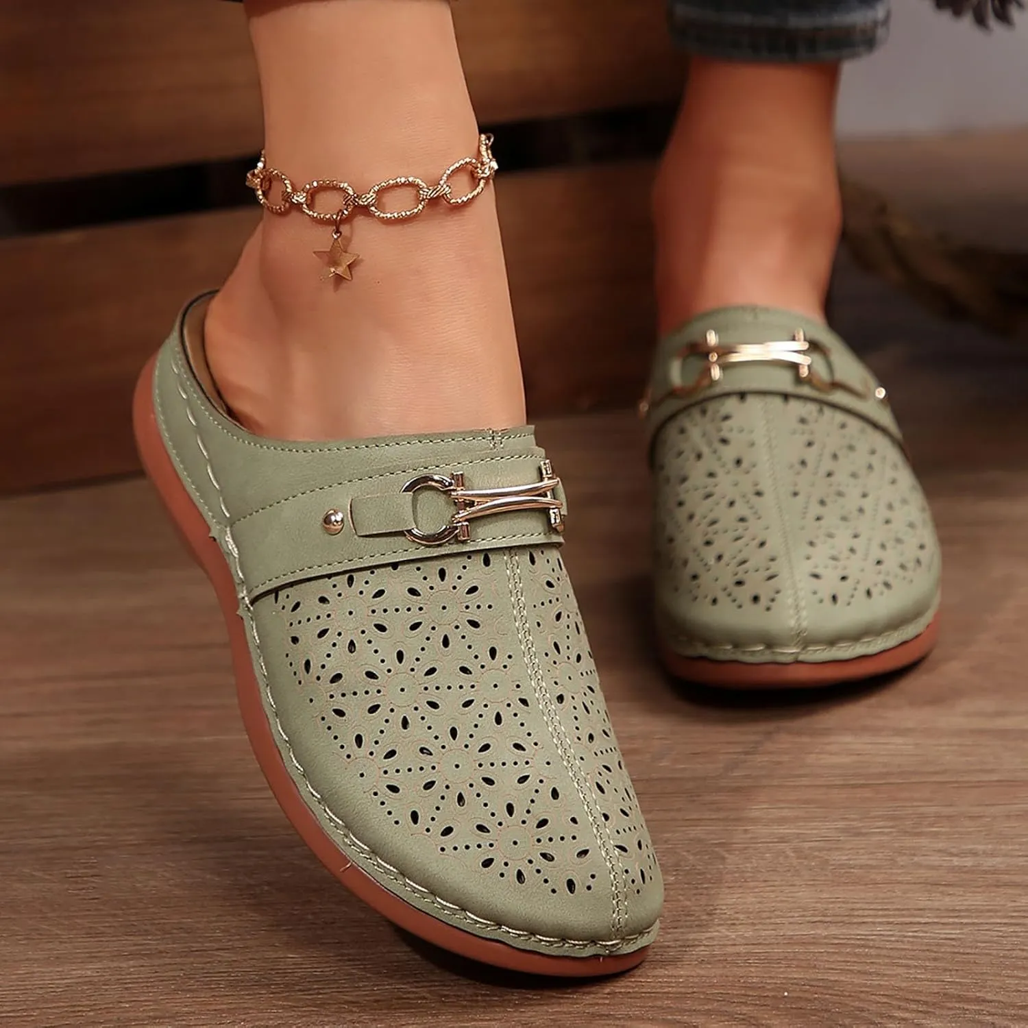Casual Walking Wedges Women's Thick Soled Summer New Thong Sandals Border Large Size Casual Thick Soled Thong Sandals