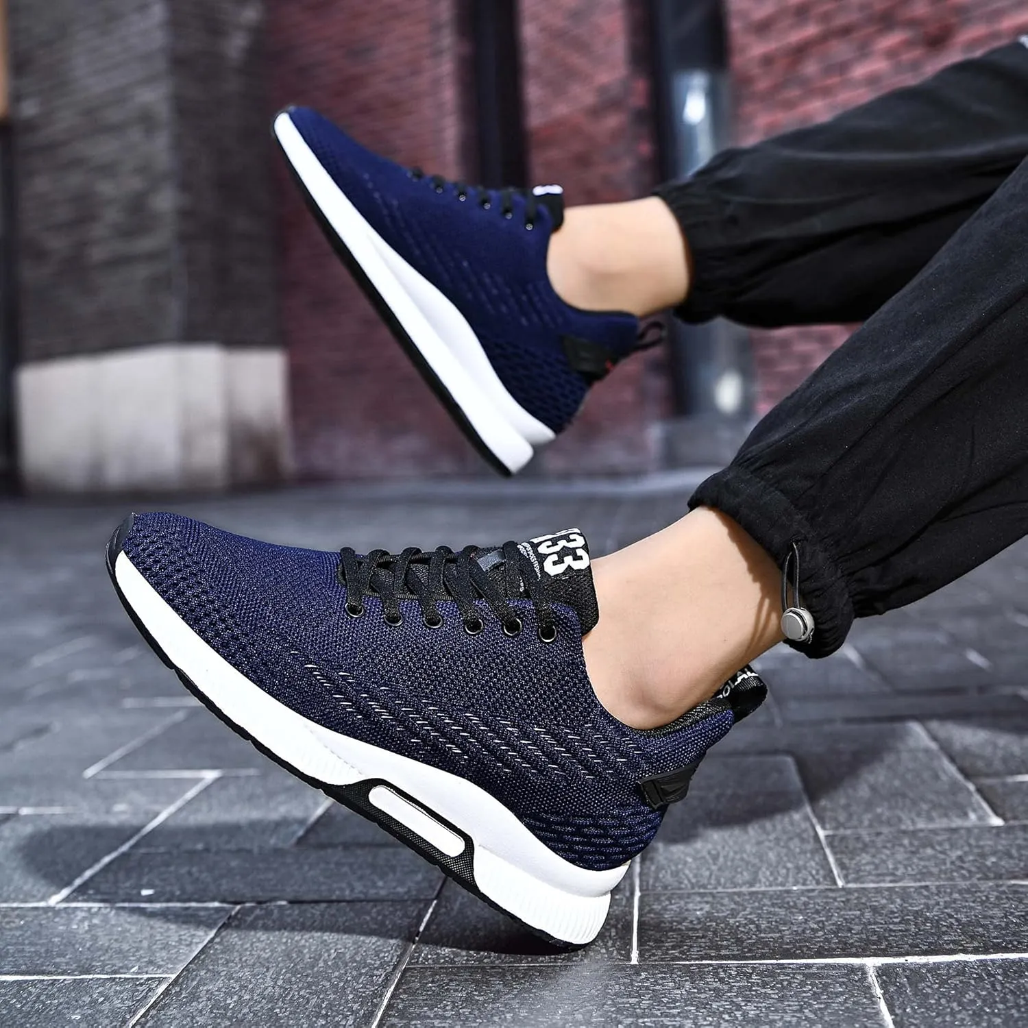 CERYTHRINA Men Elevator Sneakers Sports Shoes Invisible Height Increasing 2.36 Inches Taller Elevator Shoes Lace up Fashion Sneakers