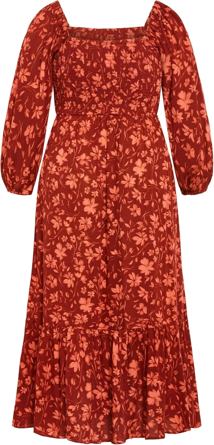 City Chic Women's Plus Size Maxi Kaylee Dress