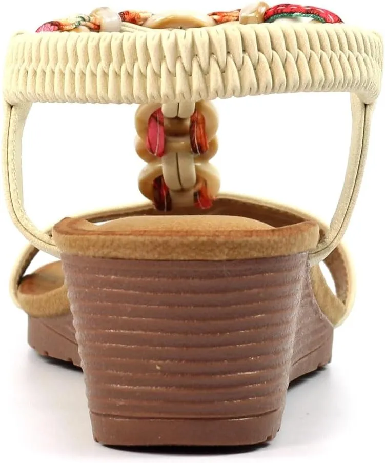Clemont Women's Sandals, Beige