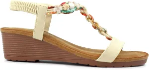 Clemont Women's Sandals, Beige