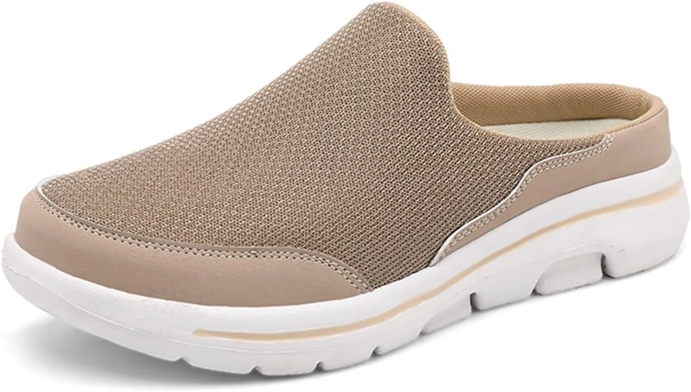 Clogs for Women Unisex Slippers Casual Clog House Shoes Comfort Slip-On Backless Walking Sneakers Summer Closed Toe Slides Breathable Slippers
