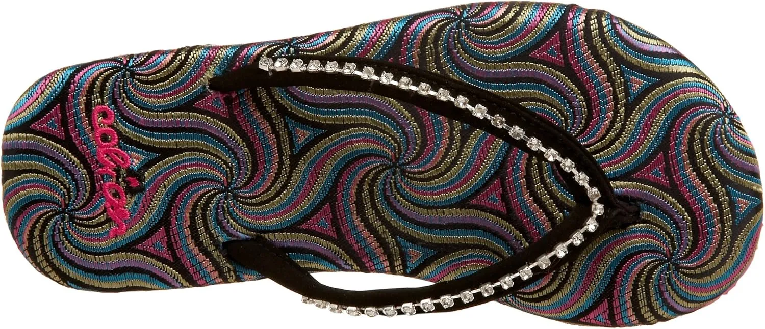 cobian Little Kid/Big Kid Swirly Sandal
