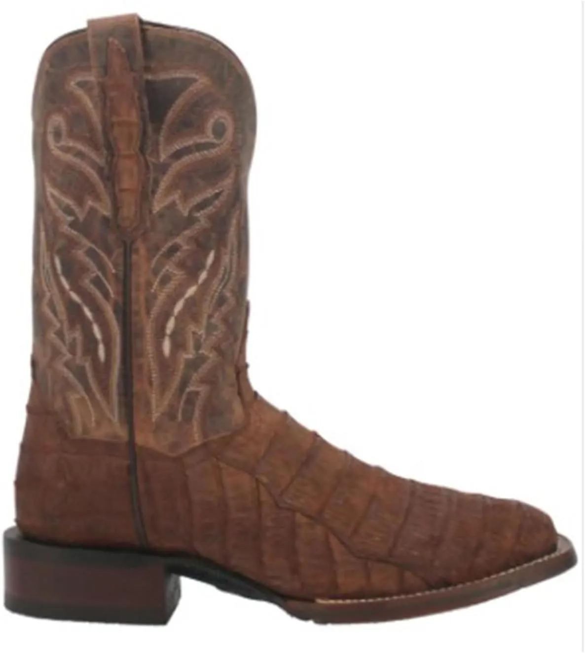 Dan Post Men's Caiman Mickey Western Boot Broad Square Toe - Dp4896