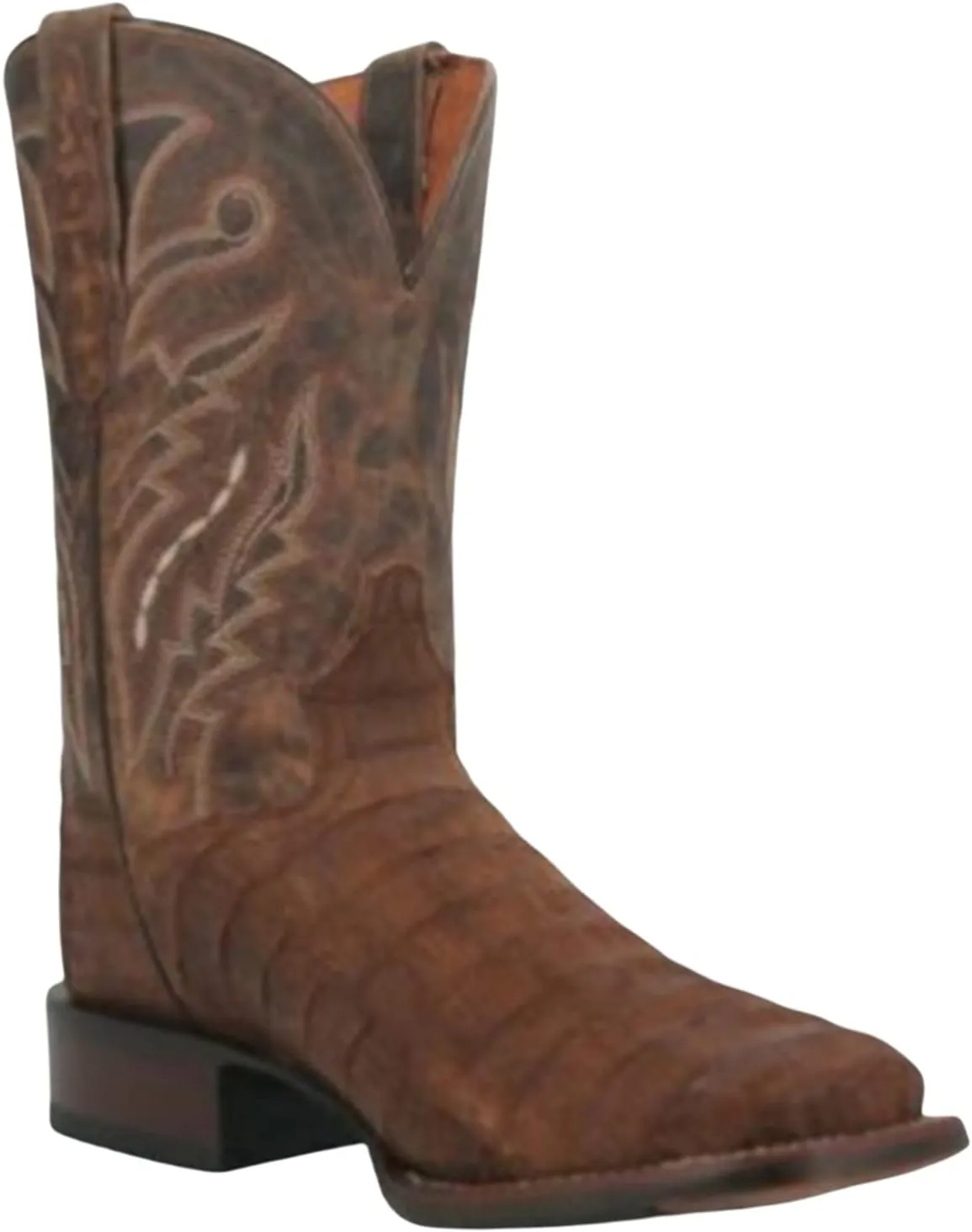 Dan Post Men's Caiman Mickey Western Boot Broad Square Toe - Dp4896