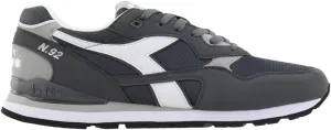 Diadora Mens N.92 Gray Lifestyle Sneakers Shoes 10.5
