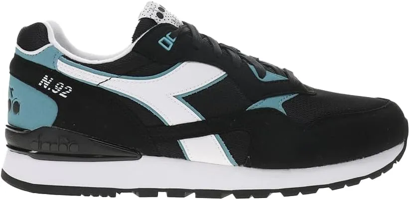 Diadora Mens N.92 Lace Up Sneakers Shoes Casual - Black, Blue - Size 9 D