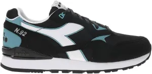Diadora Mens N.92 Lace Up Sneakers Shoes Casual - Black, Blue - Size 9 D