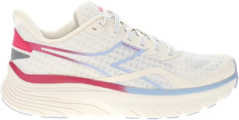 Diadora Womens Equipe Nucleo Running Sneakers Shoes - Red, White - Size 10 M