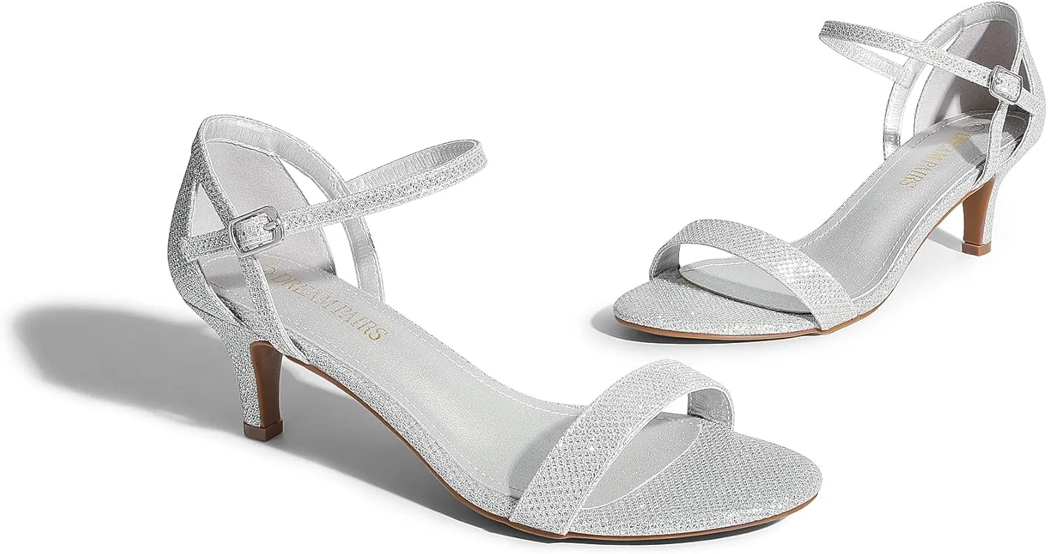 DREAM PAIRS Women's Lexii Fashion Stilettos Open Toe Pump Heel Sandals