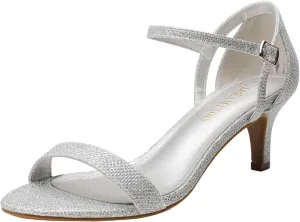 DREAM PAIRS Women's Lexii Fashion Stilettos Open Toe Pump Heel Sandals