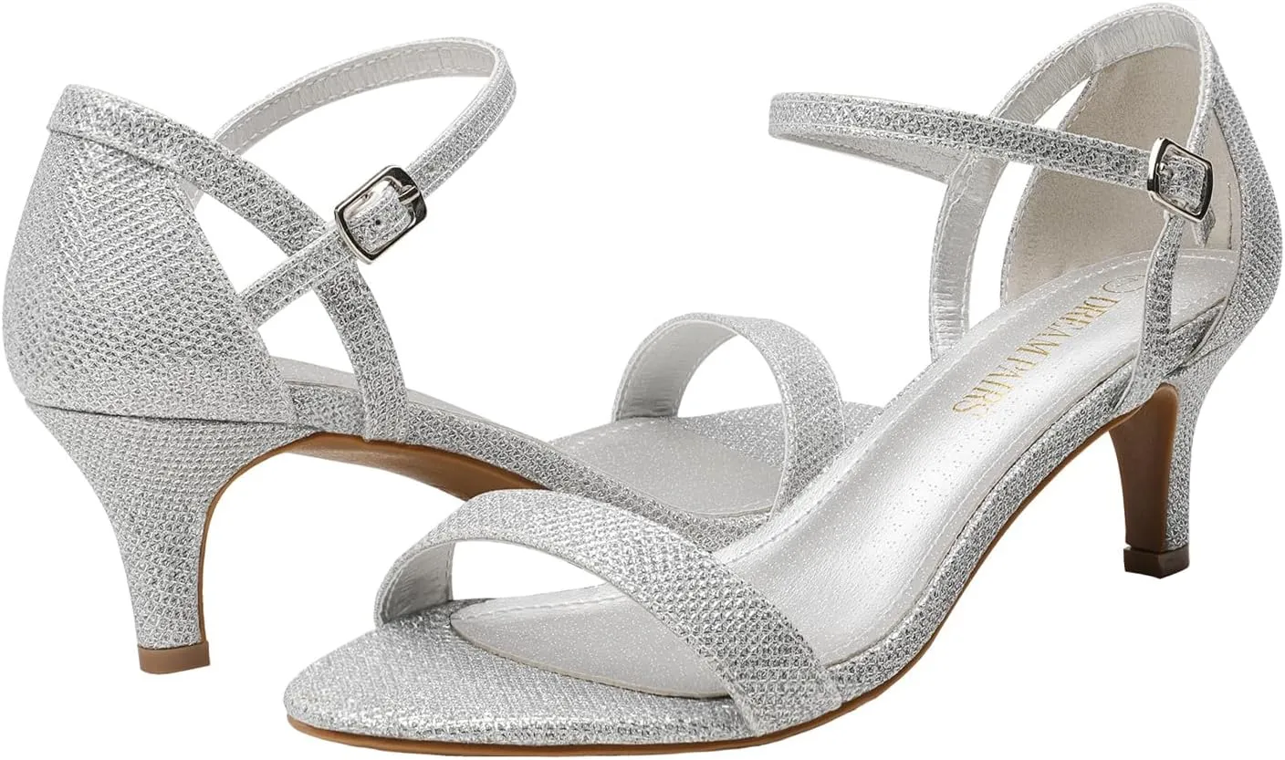 DREAM PAIRS Women's Lexii Fashion Stilettos Open Toe Pump Heel Sandals