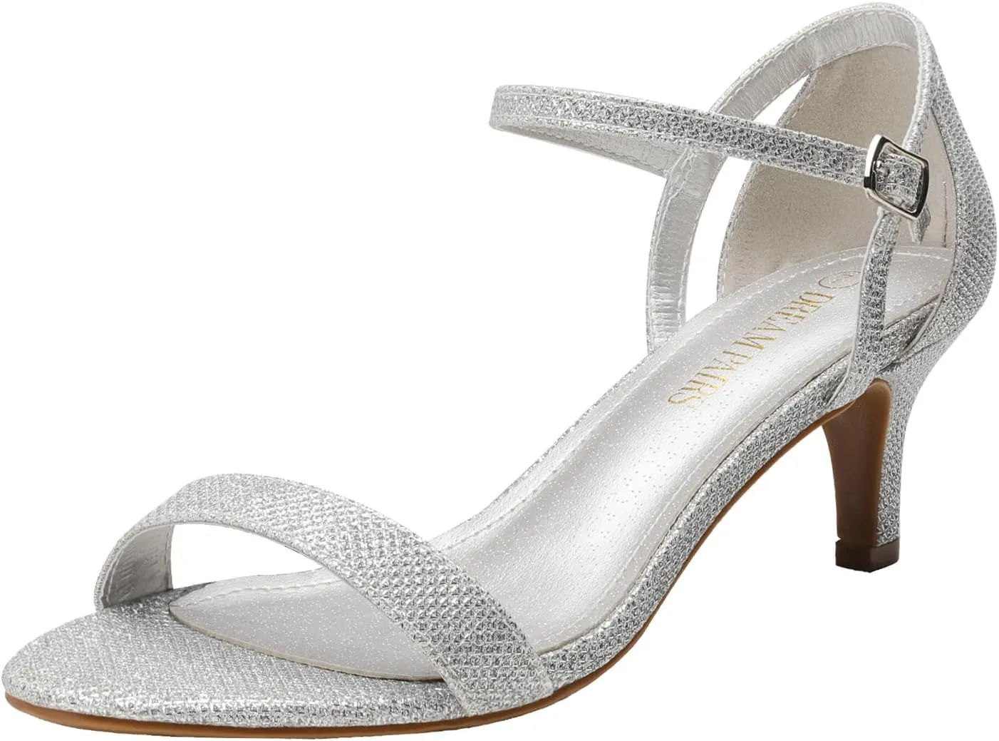 DREAM PAIRS Women's Lexii Fashion Stilettos Open Toe Pump Heel Sandals