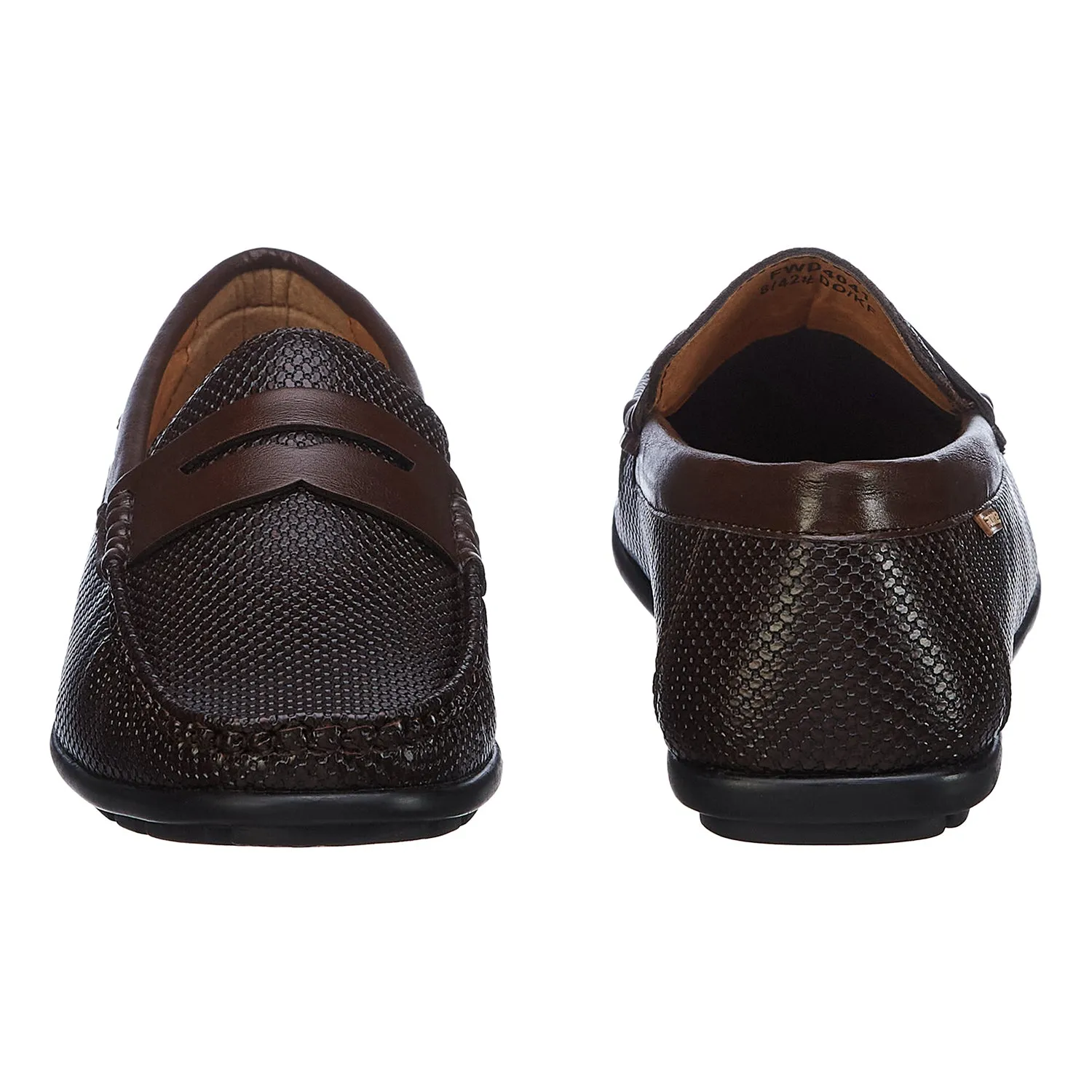 Duke Mens Textured Loafers (FWD4041)