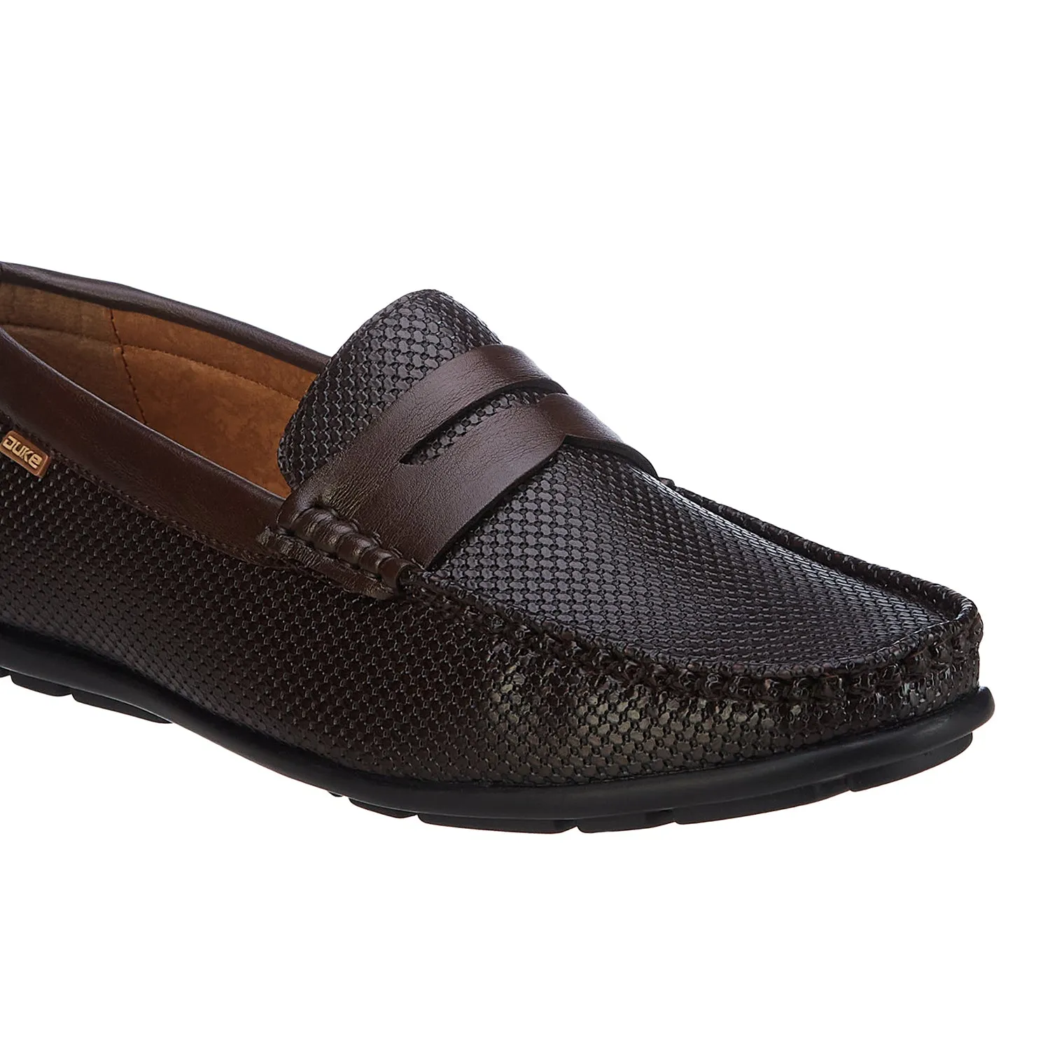 Duke Mens Textured Loafers (FWD4041)