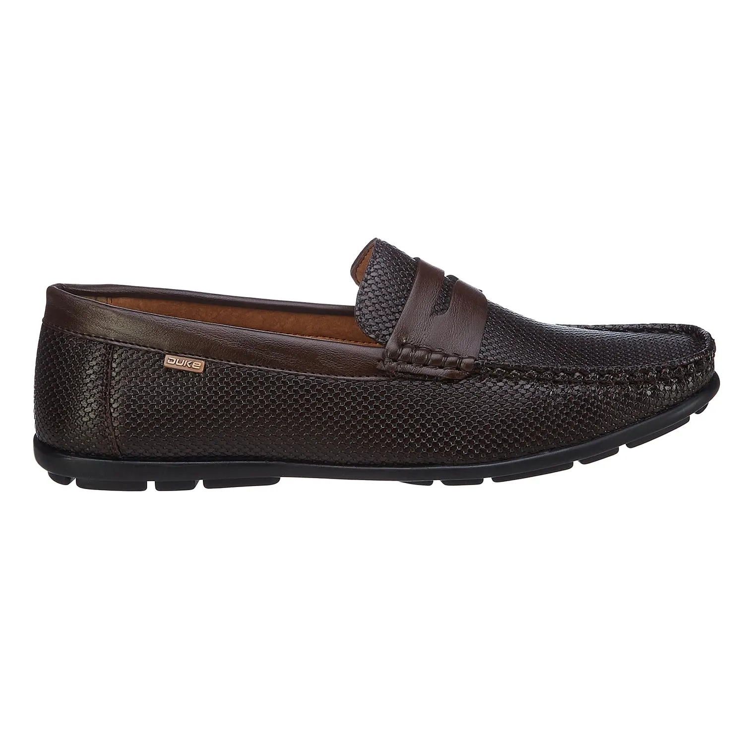 Duke Mens Textured Loafers (FWD4041)