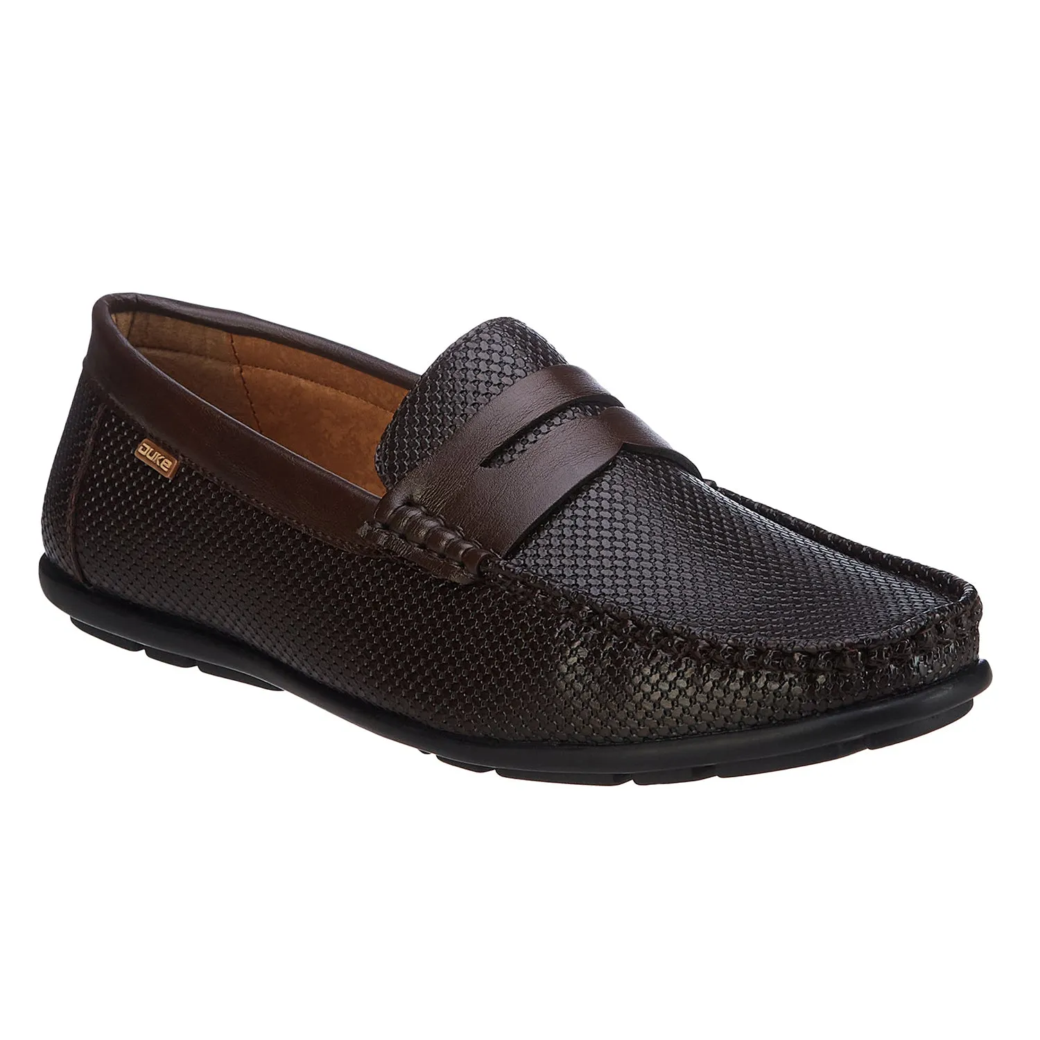 Duke Mens Textured Loafers (FWD4041)