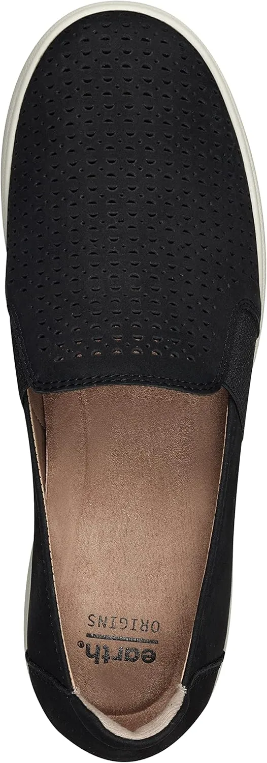 Earth Origins Women’s Elin Sneaker I Slip Resistant, Slip-On Sneakers for Everyday