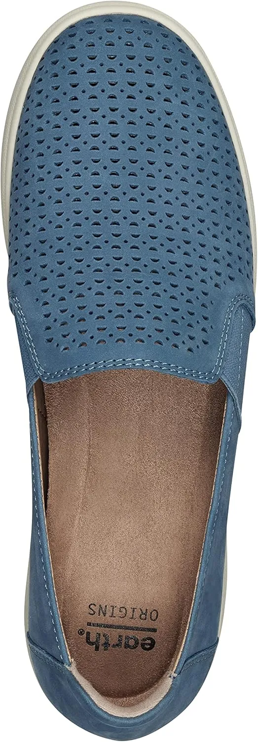 Earth Origins Women’s Elin Sneaker I Slip Resistant, Slip-On Sneakers for Everyday