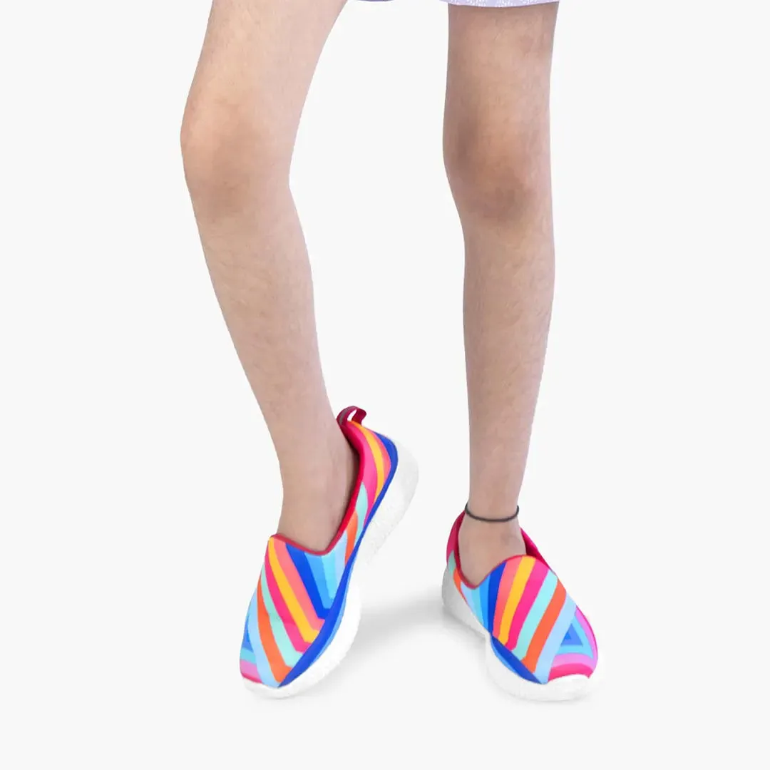 Explorer - Illusion Stripes Loafers