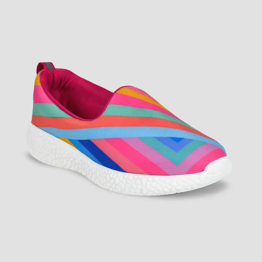 Explorer - Illusion Stripes Loafers