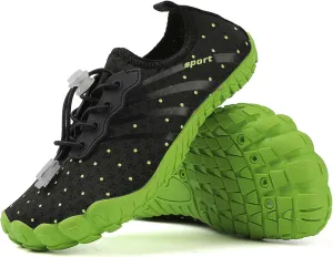 Fashion Boys Girls' Width Edition Lightweight Comfortable Wading Beach Shoes, Casual Skateboarding Shoes , Versatile Anti slip Walking Shoes, Outdoor Jogging Shoes, Leisure Dance Shoes, Park Flats